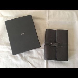 Restoration Hardware Leather Cord Keeper Wallet